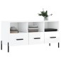 vidaXL TV-Schrank Hochglanz-Weiß 102x36x50 cm Holzwerkstoff vidaXL TV-Schrank Hochglanz-Weiß 102x36x50 cm Holzwerkstoff