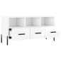 vidaXL TV-Schrank Hochglanz-Weiß 102x36x50 cm Holzwerkstoff vidaXL TV-Schrank Hochglanz-Weiß 102x36x50 cm Holzwerkstoff