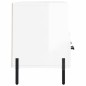 vidaXL TV-Schrank Hochglanz-Weiß 102x36x50 cm Holzwerkstoff vidaXL TV-Schrank Hochglanz-Weiß 102x36x50 cm Holzwerkstoff