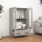 vidaXL Highboard Betongrau 70x31x115 cm Holzwerkstoff vidaXL Highboard Betongrau 70x31x115 cm Holzwerkstoff