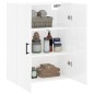 vidaXL Wandschrank Hochglanz-Weiß 69,5x34x90 cm vidaXL Wandschrank Hochglanz-Weiß 69,5x34x90 cm