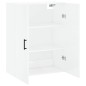 vidaXL Wandschrank Hochglanz-Weiß 69,5x34x90 cm vidaXL Wandschrank Hochglanz-Weiß 69,5x34x90 cm
