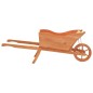 vidaXL Pflanzgefäß Schubkarre-Design 128x45,5x43 cm Massivholz Tanne vidaXL Pflanzgefäß Schubkarre-Design 128x45,5x43 cm Massivholz Tanne