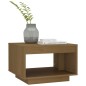 vidaXL Couchtisch Honigbraun 50x50x33,5 cm Kiefer Massivholz vidaXL Couchtisch Honigbraun 50x50x33,5 cm Kiefer Massivholz