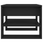 vidaXL Couchtisch Schwarz 55,5x55x45 cm Holzwerkstoff vidaXL Couchtisch Schwarz 55,5x55x45 cm Holzwerkstoff