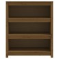 vidaXL Bücherregal Honigbraun 80x35x97 cm Massivholz Kiefer vidaXL Bücherregal Honigbraun 80x35x97 cm Massivholz Kiefer