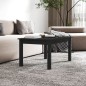vidaXL Couchtisch Schwarz 80x50x40 cm Massivholz Kiefer vidaXL Couchtisch Schwarz 80x50x40 cm Massivholz Kiefer