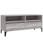 vidaXL TV-Schrank Grau Sonoma 100x34,5x44,5 cm Holzwerkstoff vidaXL TV-Schrank Grau Sonoma 100x34,5x44,5 cm Holzwerkstoff
