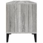 vidaXL TV-Schrank Grau Sonoma 100x34,5x44,5 cm Holzwerkstoff vidaXL TV-Schrank Grau Sonoma 100x34,5x44,5 cm Holzwerkstoff