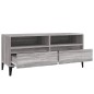 vidaXL TV-Schrank Grau Sonoma 100x34,5x44,5 cm Holzwerkstoff vidaXL TV-Schrank Grau Sonoma 100x34,5x44,5 cm Holzwerkstoff