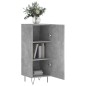 vidaXL Sideboard Betongrau 34,5x34x90 cm Holzwerkstoff vidaXL Sideboard Betongrau 34,5x34x90 cm Holzwerkstoff