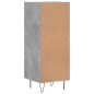 vidaXL Sideboard Betongrau 34,5x34x90 cm Holzwerkstoff vidaXL Sideboard Betongrau 34,5x34x90 cm Holzwerkstoff