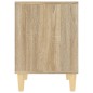 vidaXL Nachttisch Sonoma-Eiche 40x35x50 cm vidaXL Nachttisch Sonoma-Eiche 40x35x50 cm