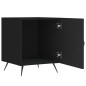 vidaXL Nachttisch Schwarz 40x40x50 cm Holzwerkstoff vidaXL Nachttisch Schwarz 40x40x50 cm Holzwerkstoff