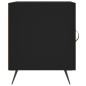 vidaXL Nachttisch Schwarz 40x40x50 cm Holzwerkstoff vidaXL Nachttisch Schwarz 40x40x50 cm Holzwerkstoff