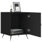 vidaXL Nachttisch Schwarz 40x40x50 cm Holzwerkstoff vidaXL Nachttisch Schwarz 40x40x50 cm Holzwerkstoff
