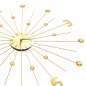 vidaXL Wanduhr Metall 70 cm Golden vidaXL Wanduhr Metall 70 cm Golden