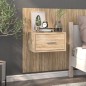 vidaXL Wand-Nachttische 2 Stk. Sonoma-Eiche vidaXL Wand-Nachttische 2 Stk. Sonoma-Eiche