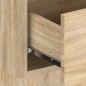 vidaXL Wand-Nachttische 2 Stk. Sonoma-Eiche vidaXL Wand-Nachttische 2 Stk. Sonoma-Eiche