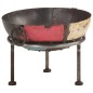 vidaXL Feuerstelle Ø 40 cm Bunt Rustikal Eisen vidaXL Feuerstelle Ø 40 cm Bunt Rustikal Eisen