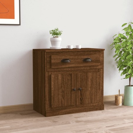 vidaXL Sideboard Braun Eichen-Optik 70x35,5x67,5 cm Holzwerkstoff
