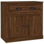 vidaXL Sideboard Braun Eichen-Optik 70x35,5x67,5 cm Holzwerkstoff vidaXL Sideboard Braun Eichen-Optik 70x35,5x67,5 cm Holzwerkstoff