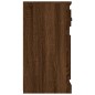 vidaXL Sideboard Braun Eichen-Optik 70x35,5x67,5 cm Holzwerkstoff vidaXL Sideboard Braun Eichen-Optik 70x35,5x67,5 cm Holzwerkstoff