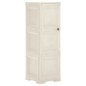 vidaXL Kunststoffschrank 40x43x125 cm Holzdesign Vanilleeis vidaXL Kunststoffschrank 40x43x125 cm Holzdesign Vanilleeis
