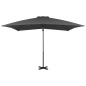 vidaXL Ampelschirm mit Aluminium-Mast Anthrazit 250 x 250 cm vidaXL Ampelschirm mit Aluminium-Mast Anthrazit 250 x 250 cm