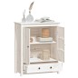 vidaXL Highboard Weiß 83x41,5x100 cm Massivholz Kiefer vidaXL Highboard Weiß 83x41,5x100 cm Massivholz Kiefer