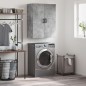 vidaXL Wandschrank Betongrau 69,5x34x90 cm vidaXL Wandschrank Betongrau 69,5x34x90 cm