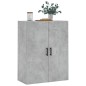 vidaXL Wandschrank Betongrau 69,5x34x90 cm vidaXL Wandschrank Betongrau 69,5x34x90 cm