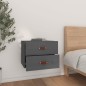 vidaXL Wand-Nachttische 2 Stk. Grau 50x36x40 cm vidaXL Wand-Nachttische 2 Stk. Grau 50x36x40 cm