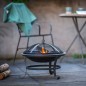 RedFire Feuerschale Atlanta Schwarz Stahl 51 cm 85014 RedFire Feuerschale Atlanta Schwarz Stahl 51 cm 85014