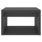 vidaXL 3-tlg. Satztisch-Set Grau 60x60x38 cm Holzwerkstoff vidaXL 3-tlg. Satztisch-Set Grau 60x60x38 cm Holzwerkstoff