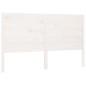 vidaXL Kopfteil Weiß 206x4x100 cm Massivholz Kiefer vidaXL Kopfteil Weiß 206x4x100 cm Massivholz Kiefer