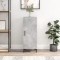 vidaXL Sideboard Betongrau 34,5x34x90 cm Holzwerkstoff vidaXL Sideboard Betongrau 34,5x34x90 cm Holzwerkstoff