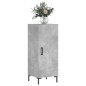 vidaXL Sideboard Betongrau 34,5x34x90 cm Holzwerkstoff vidaXL Sideboard Betongrau 34,5x34x90 cm Holzwerkstoff