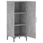 vidaXL Sideboard Betongrau 34,5x34x90 cm Holzwerkstoff vidaXL Sideboard Betongrau 34,5x34x90 cm Holzwerkstoff