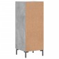 vidaXL Sideboard Betongrau 34,5x34x90 cm Holzwerkstoff vidaXL Sideboard Betongrau 34,5x34x90 cm Holzwerkstoff