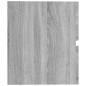 vidaXL Waschbeckenschrank Grau Sonoma 60x38,5x45 cm Holzwerkstoff vidaXL Waschbeckenschrank Grau Sonoma 60x38,5x45 cm Holzwerkstoff