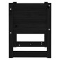 vidaXL Pflanzkübel 2 Stk. Schwarz 40x40x52,5 cm Massivholz Kiefer vidaXL Pflanzkübel 2 Stk. Schwarz 40x40x52,5 cm Massivholz Kiefer