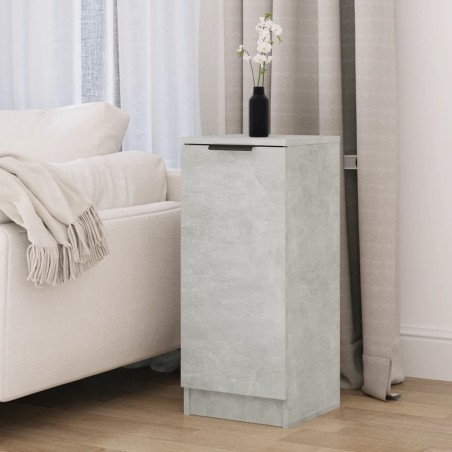 vidaXL Sideboard Betongrau 30x30x70 cm Holzwerkstoff