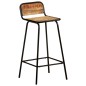 vidaXL Barstühle 2 Stk. Massivholz Mango vidaXL Barstühle 2 Stk. Massivholz Mango