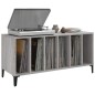 vidaXL Plattenschrank Grau Sonoma 100x38x48 cm Holzwerkstoff vidaXL Plattenschrank Grau Sonoma 100x38x48 cm Holzwerkstoff