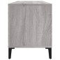 vidaXL Plattenschrank Grau Sonoma 100x38x48 cm Holzwerkstoff vidaXL Plattenschrank Grau Sonoma 100x38x48 cm Holzwerkstoff