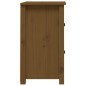vidaXL Nachttisch Honigbraun 40x35x61,5 cm Massivholz Kiefer vidaXL Nachttisch Honigbraun 40x35x61,5 cm Massivholz Kiefer