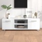 vidaXL TV-Schrank Weiß 110x40x35 cm Holzwerkstoff vidaXL TV-Schrank Weiß 110x40x35 cm Holzwerkstoff