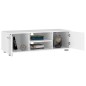 vidaXL TV-Schrank Weiß 110x40x35 cm Holzwerkstoff vidaXL TV-Schrank Weiß 110x40x35 cm Holzwerkstoff