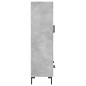 vidaXL Highboard Betongrau 69,5x31x115 cm Holzwerkstoff vidaXL Highboard Betongrau 69,5x31x115 cm Holzwerkstoff